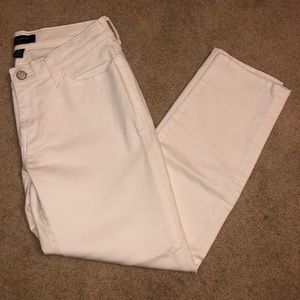 White Banana Republic Skinny Fit Jeans